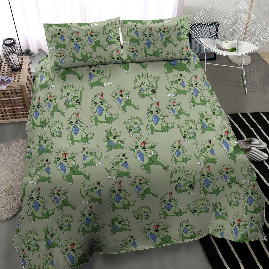 Tyranitar Pattern Style Bedding Set