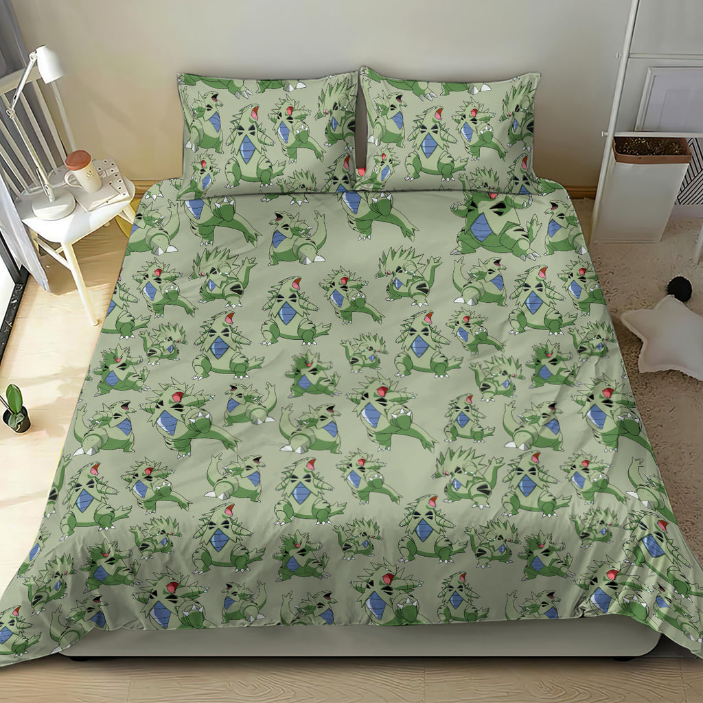 Tyranitar Pattern Style Bedding Set
