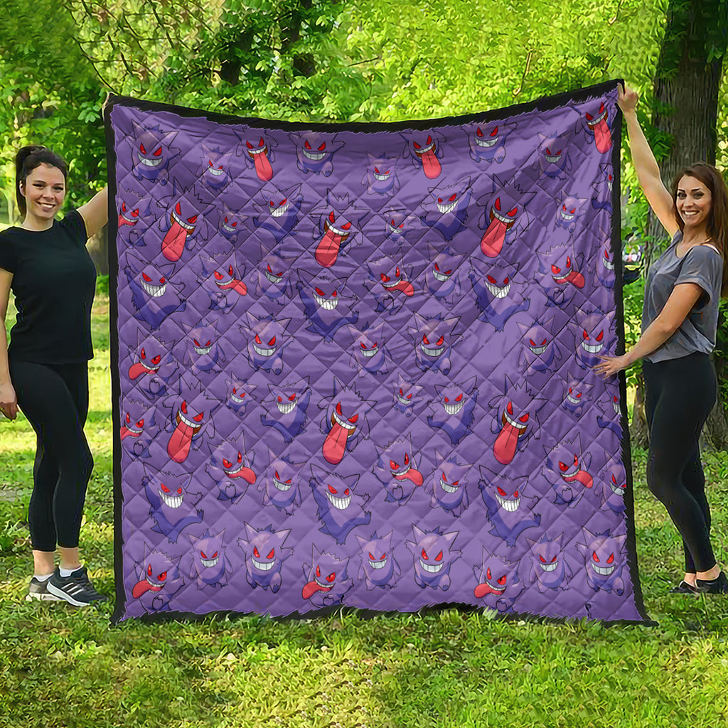Gengar Clothes Pattern Style Quilt