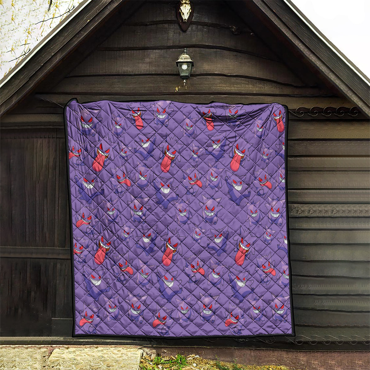 Gengar Clothes Pattern Style Quilt