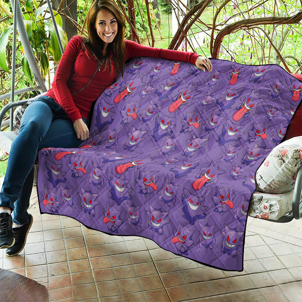 Gengar Clothes Pattern Style Quilt