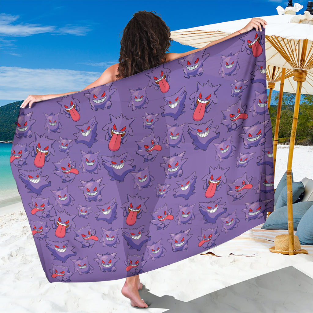 Gengar Clothes Pattern Style Sarong