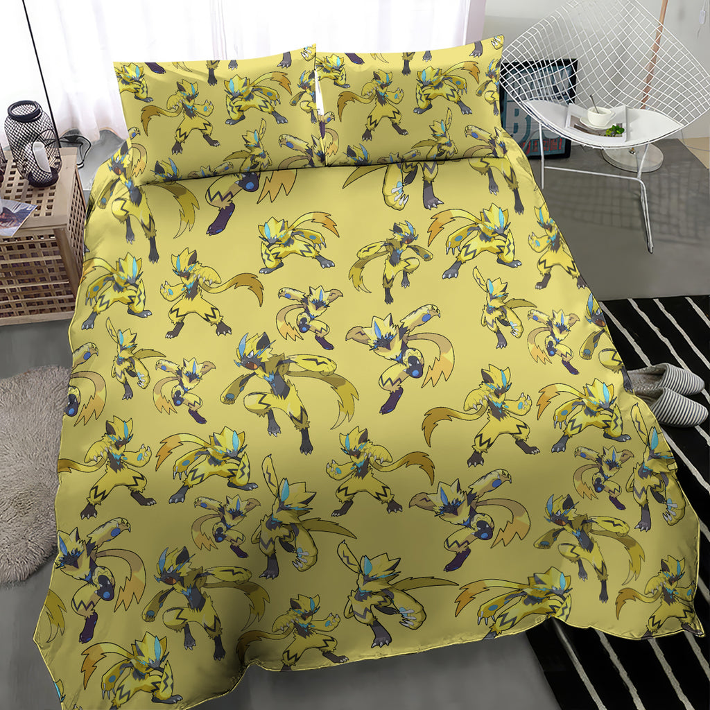 Zeraora Pattern Style Bedding Set