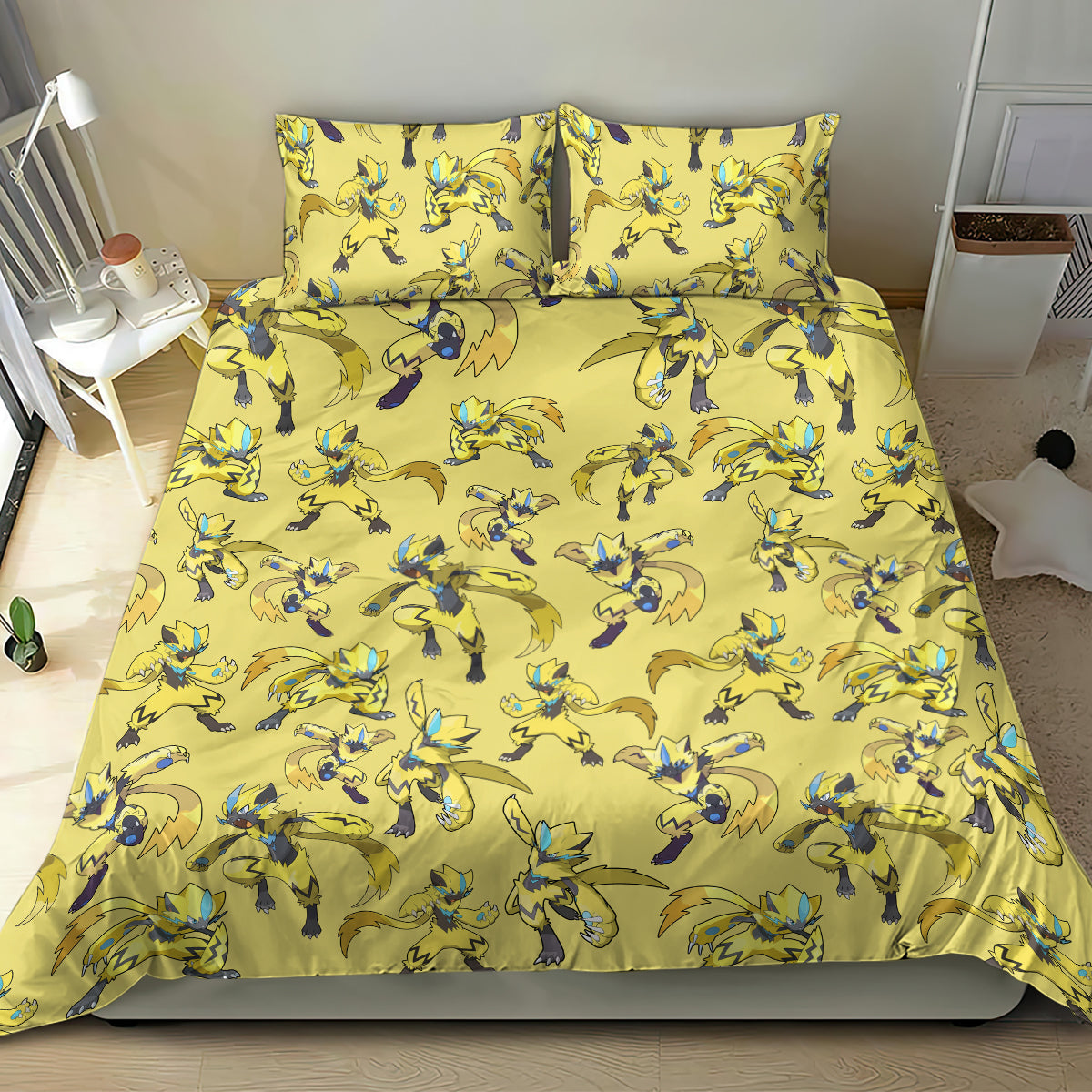 Zeraora Pattern Style Bedding Set