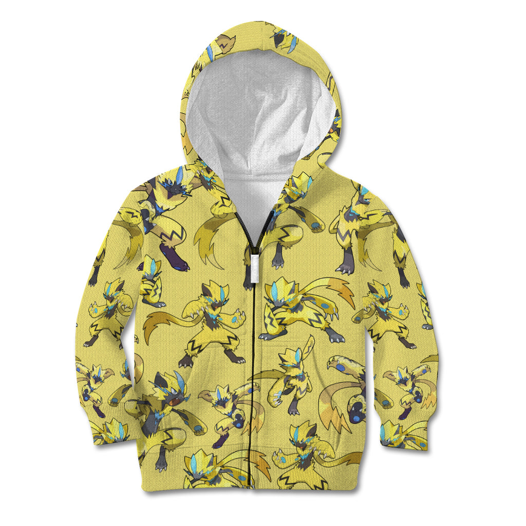 Zeraora Pattern Style Kid Hoodie