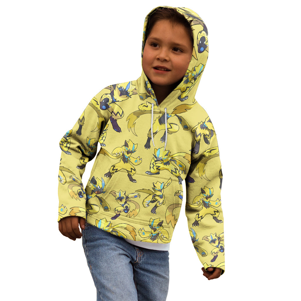 Zeraora Pattern Style Kid Hoodie