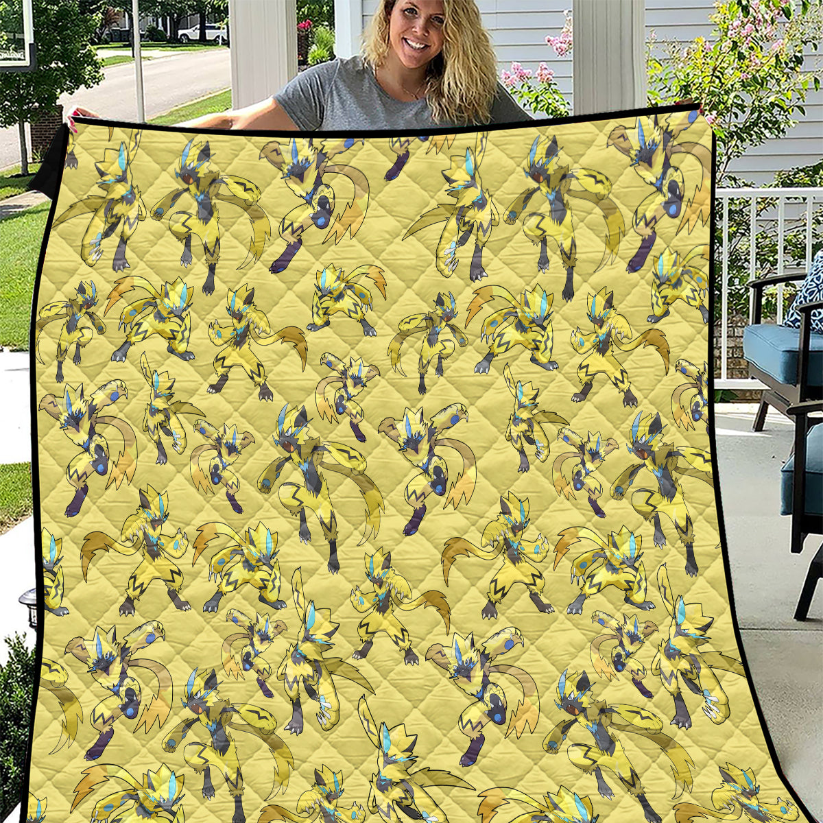 Zeraora Pattern Style Quilt