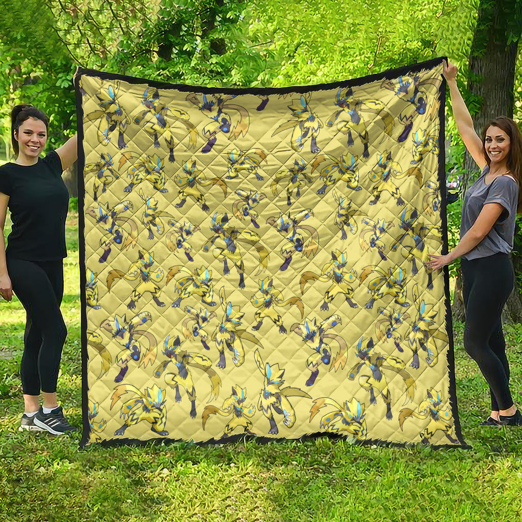 Zeraora Pattern Style Quilt
