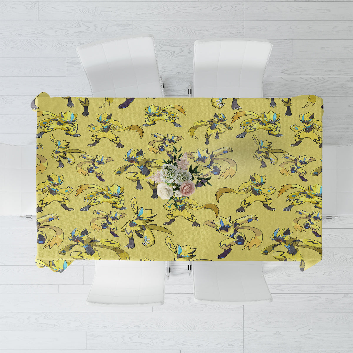 Zeraora Pattern Style Tablecloth