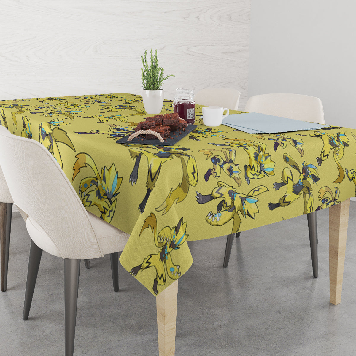 Zeraora Pattern Style Tablecloth