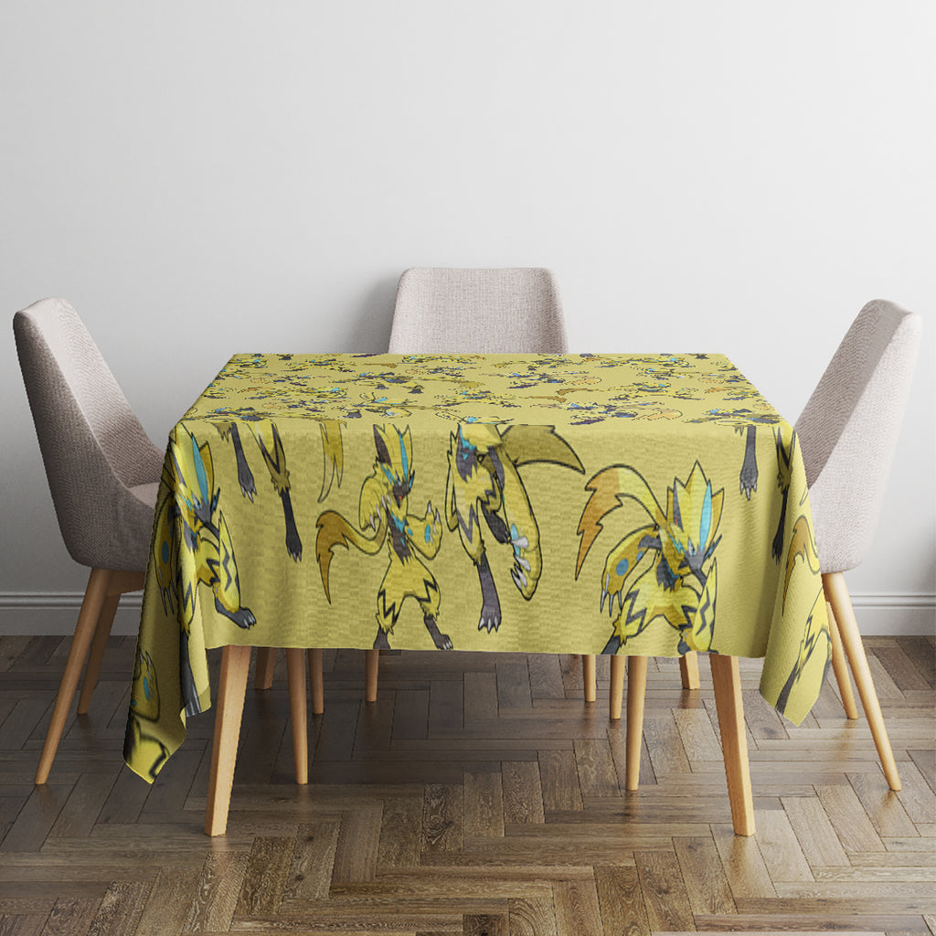 Zeraora Pattern Style Tablecloth