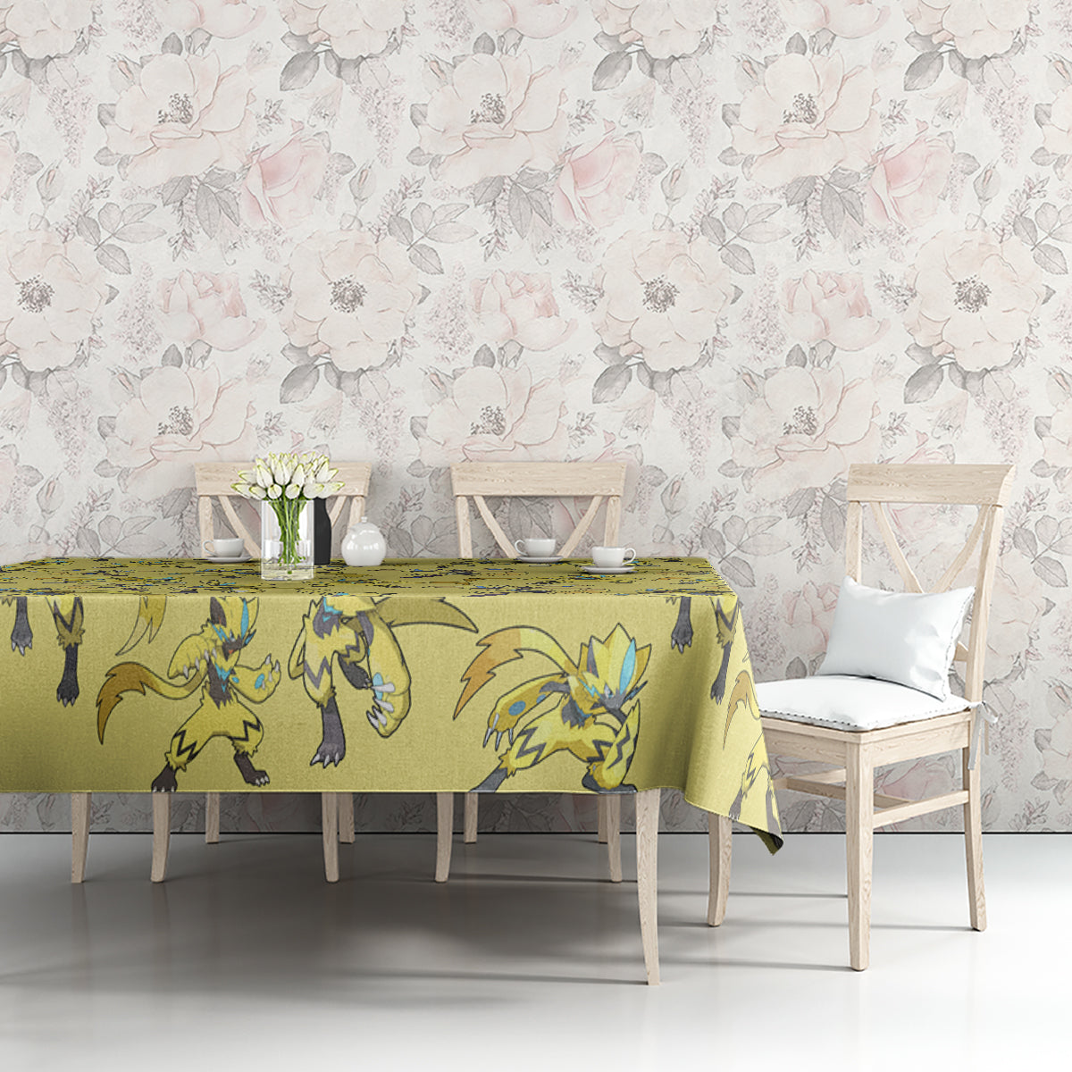 Zeraora Pattern Style Tablecloth