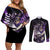 Sonic - One Puch Man Couples Matching Off Shoulder Short Dress and Long Sleeve Button Shirt