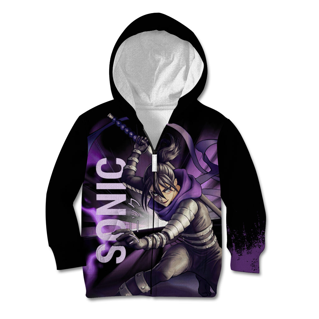 Sonic - One Puch Man Kid Hoodie
