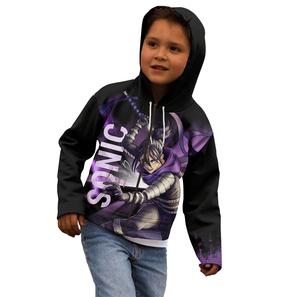 Sonic - One Puch Man Kid Hoodie