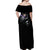 Sonic - One Puch Man Off Shoulder Maxi Dress