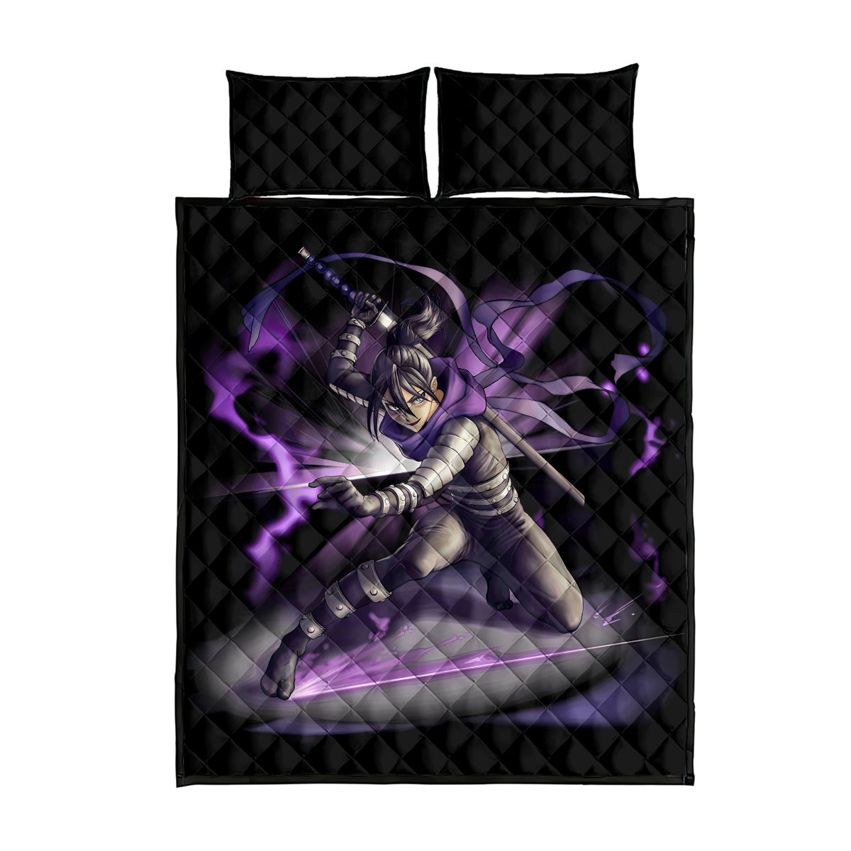 Sonic - One Puch Man Quilt Bed Set