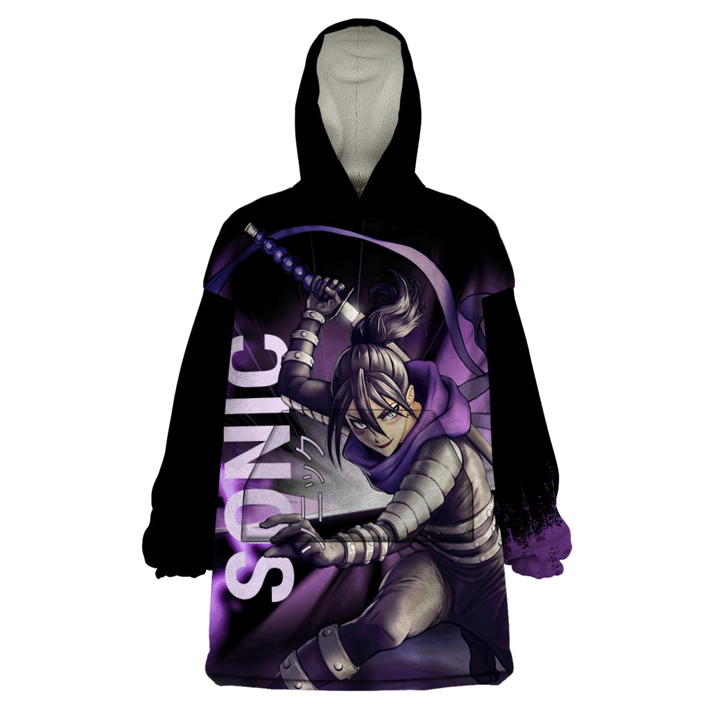 Sonic - One Puch Man Wearable Blanket Hoodie