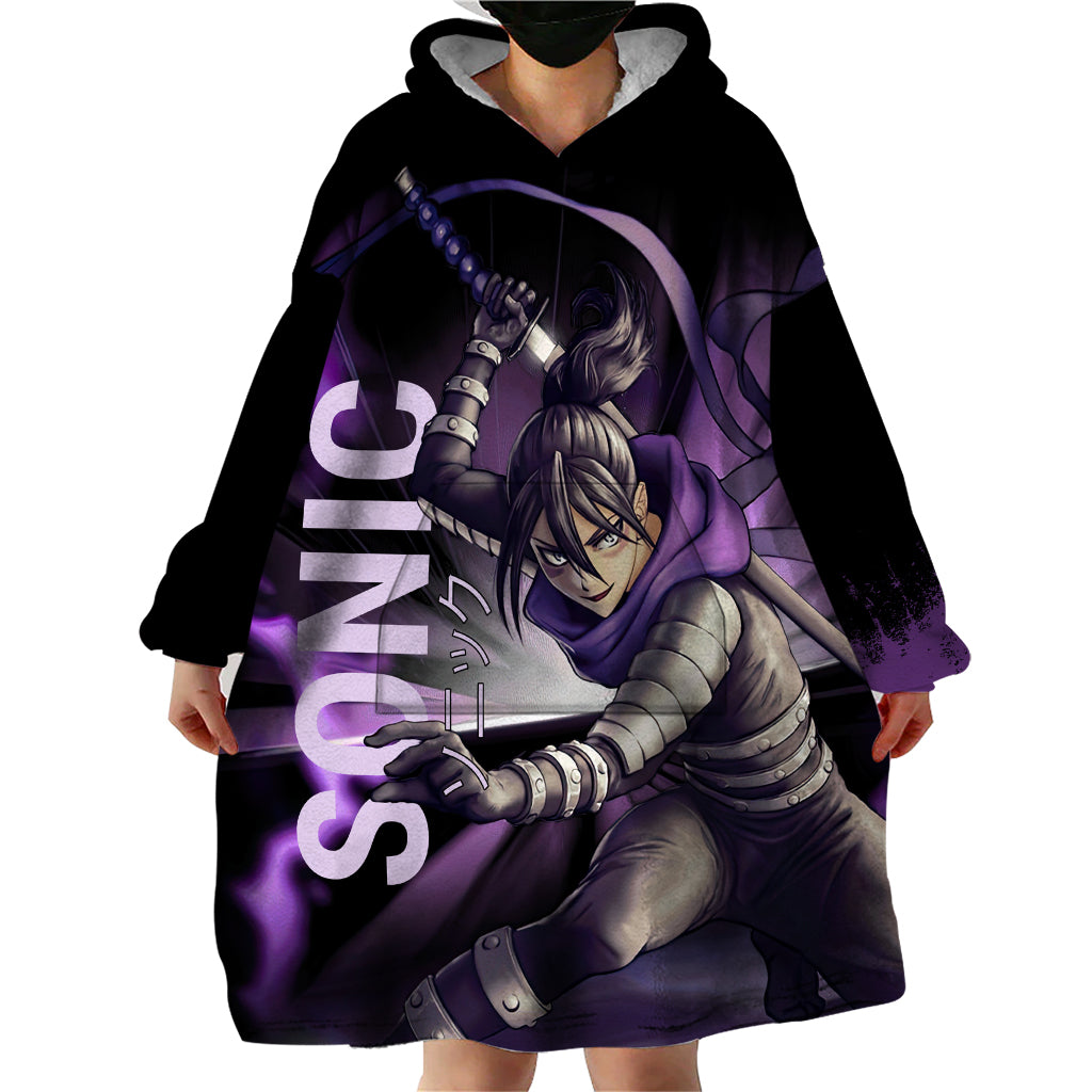 Sonic - One Puch Man Wearable Blanket Hoodie