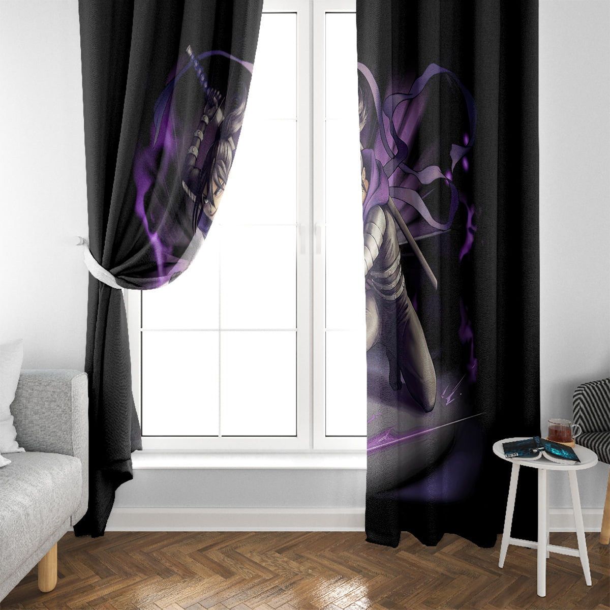 Sonic - One Puch Man Window Curtain