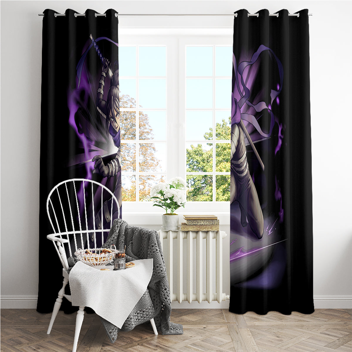 Sonic - One Puch Man Window Curtain