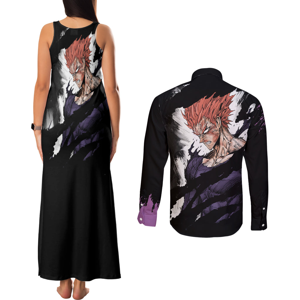 Garou - Anime OPM Couples Matching Tank Maxi Dress and Long Sleeve Button Shirt
