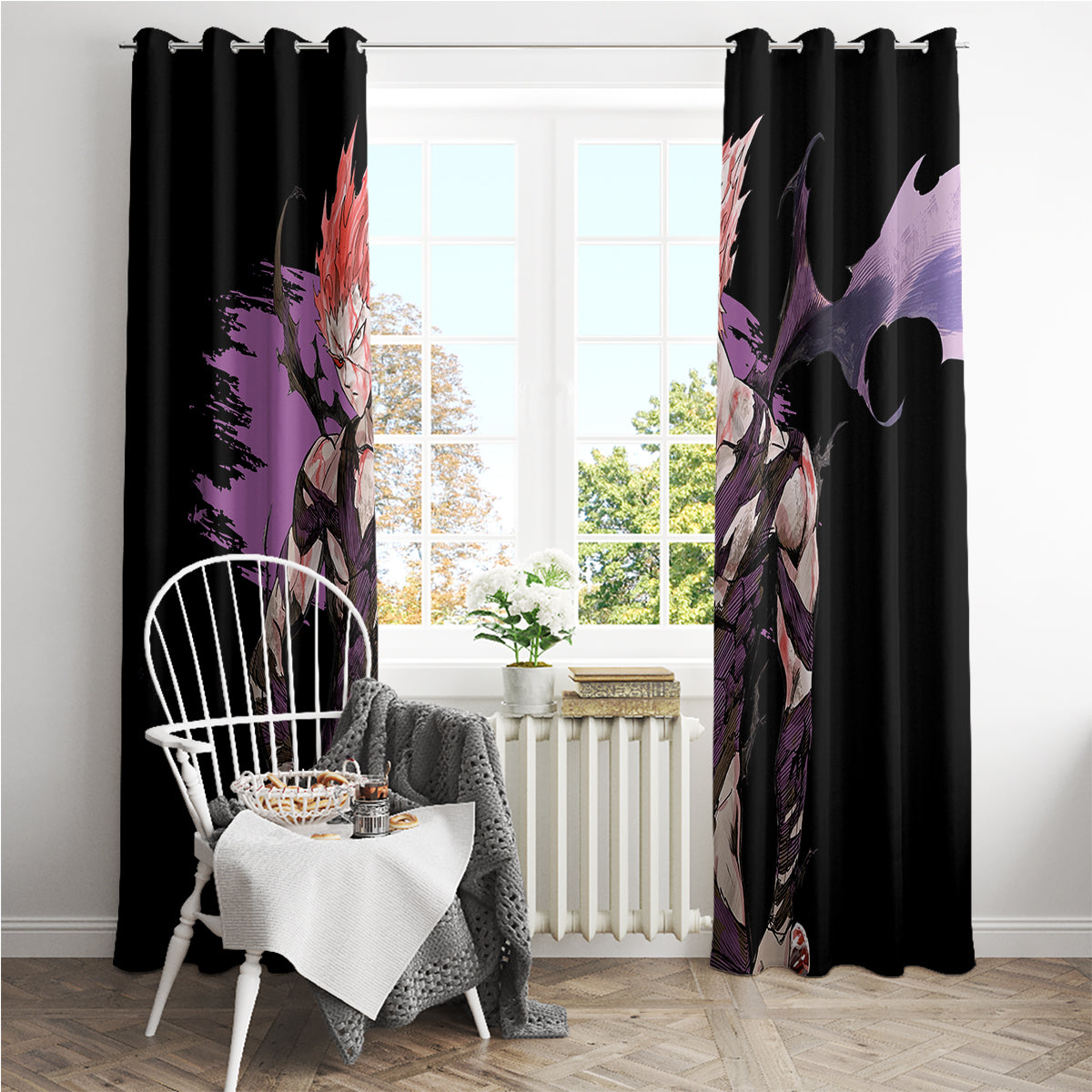 Garou - Anime OPM Window Curtain