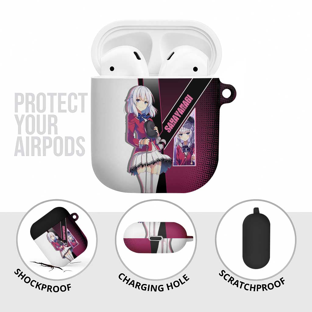 Arisu Sakayanagi AirPods Case Refined High-Class Anime Style