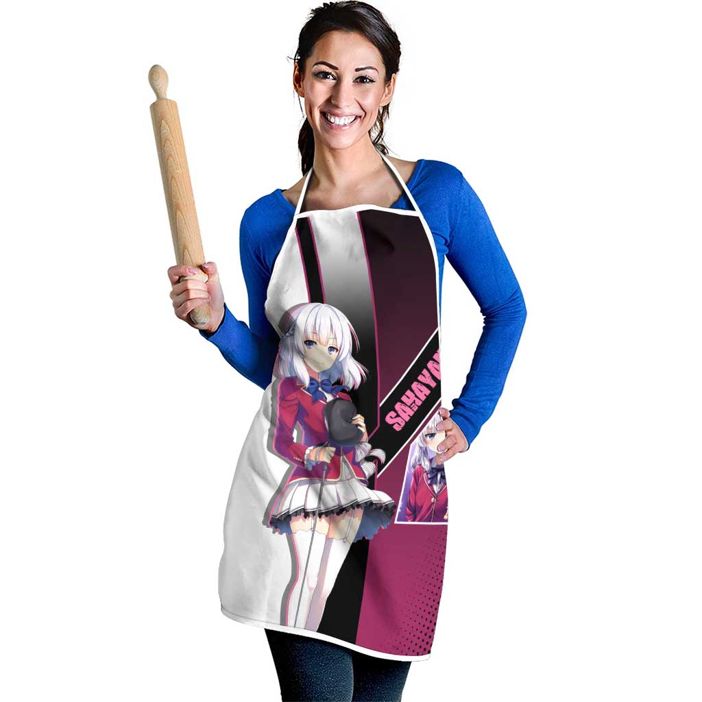 Arisu Sakayanagi Apron Refined High-Class Anime Style