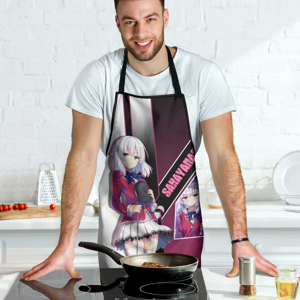 Arisu Sakayanagi Apron Refined High-Class Anime Style