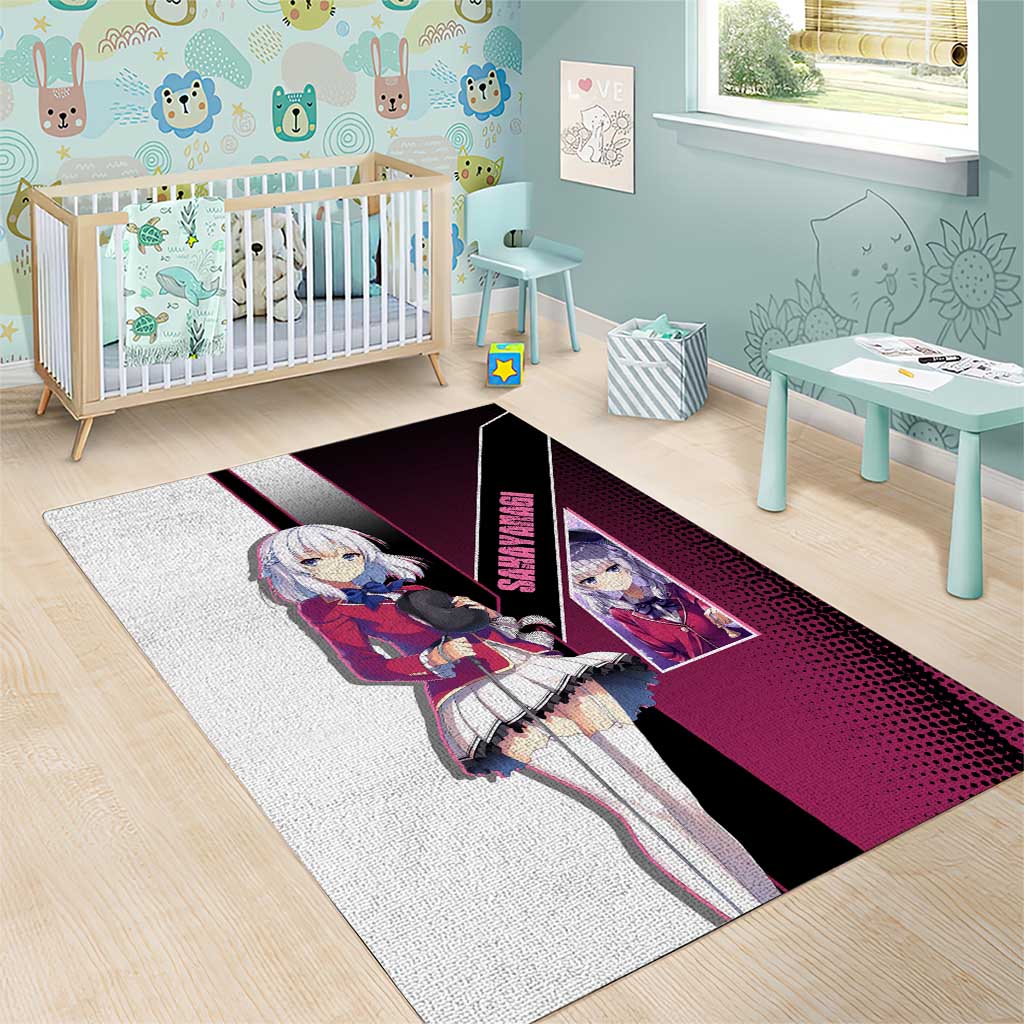 Arisu Sakayanagi Area Rug Refined High-Class Anime Style