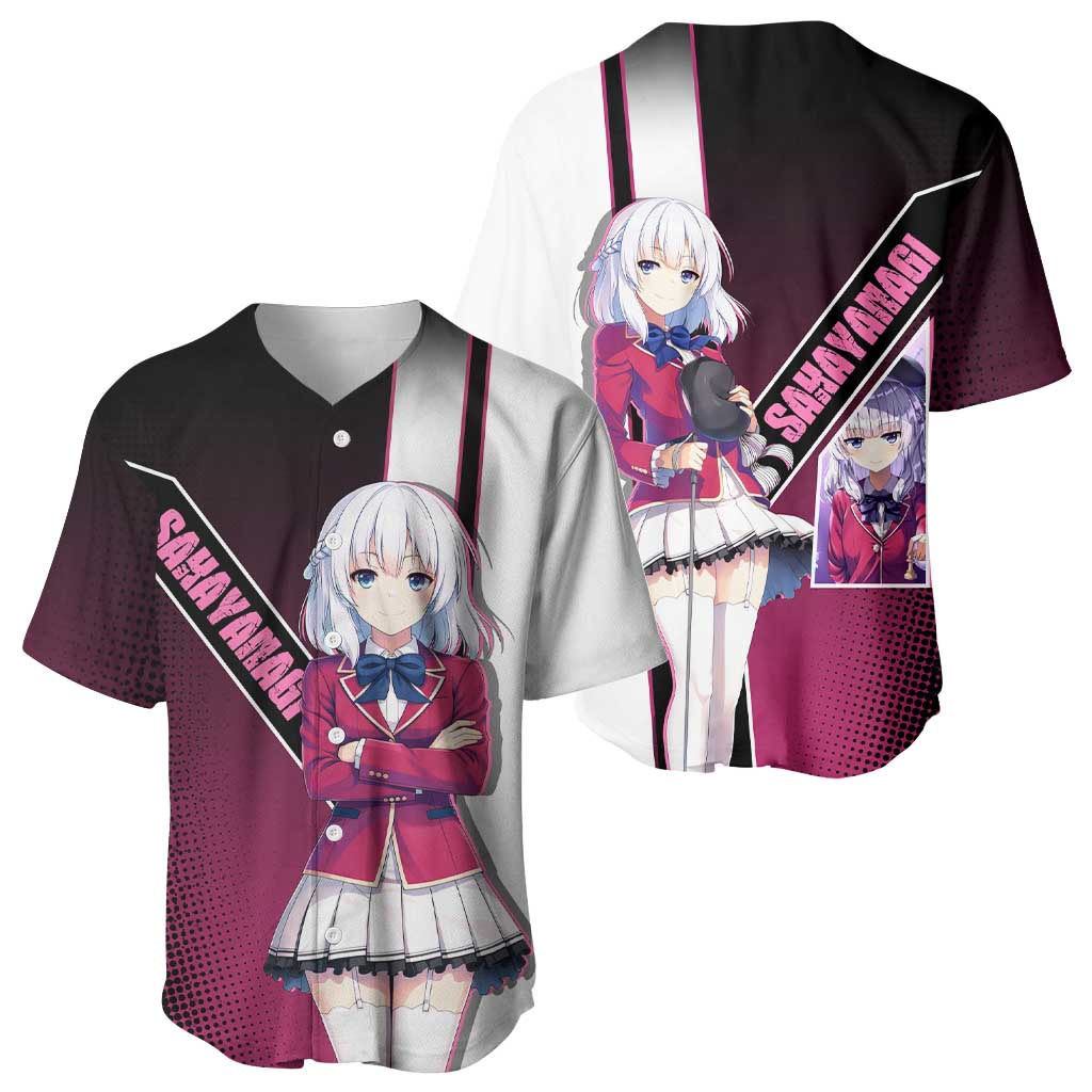 Arisu Sakayanagi Baseball Jersey Refined High-Class Anime Style