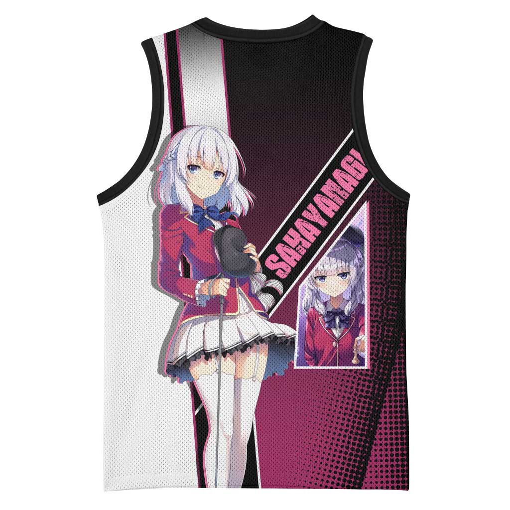 Arisu Sakayanagi Basketball Jersey Refined High-Class Anime Style