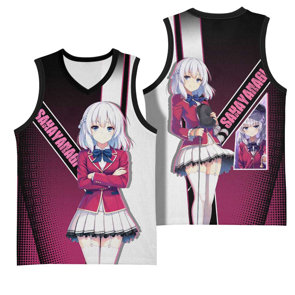 Arisu Sakayanagi Basketball Jersey Refined High-Class Anime Style