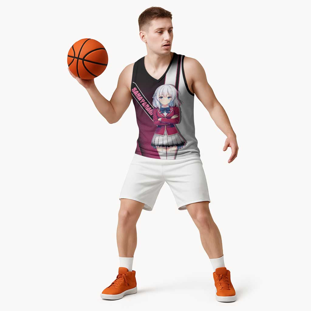 Arisu Sakayanagi Basketball Jersey Refined High-Class Anime Style