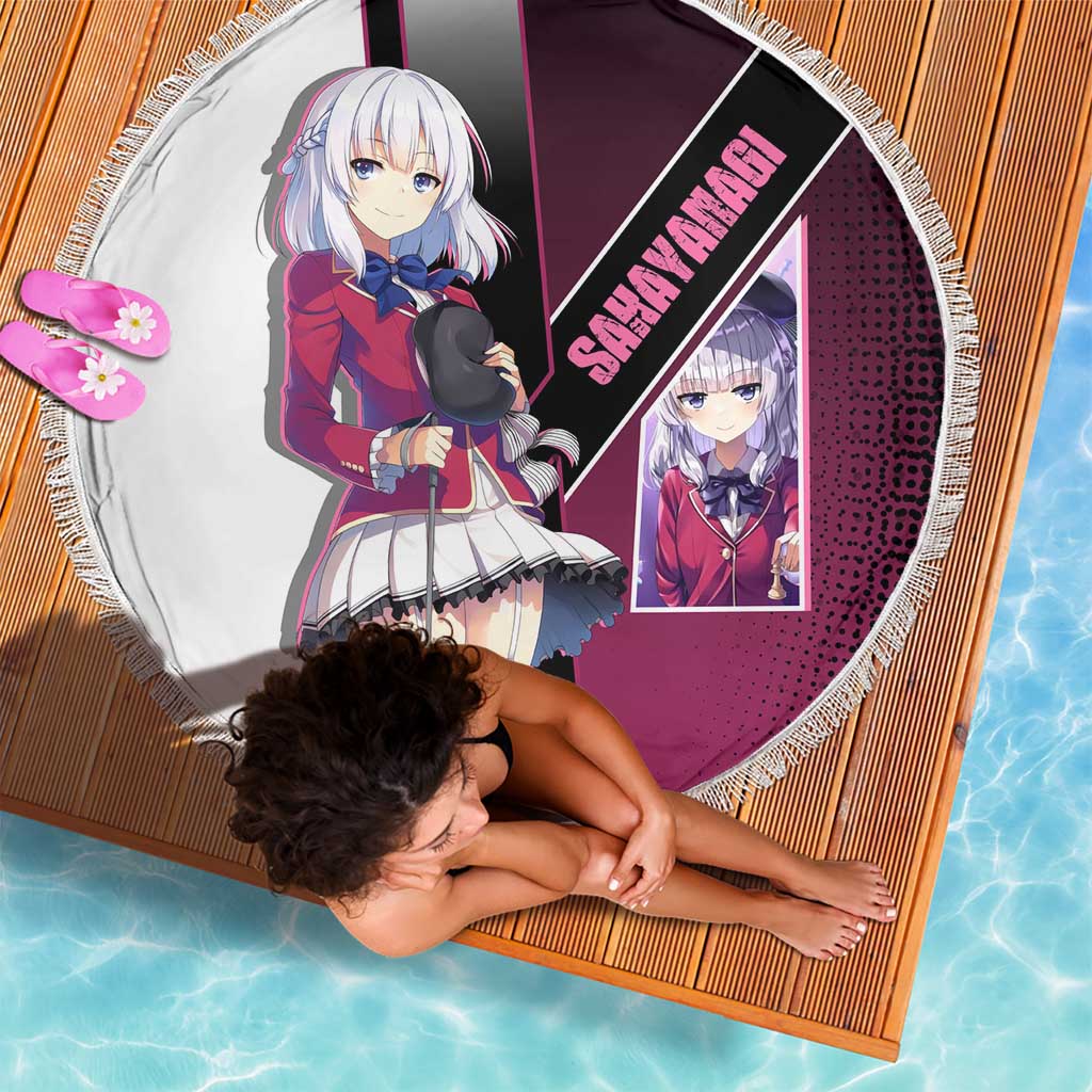 Arisu Sakayanagi Beach Blanket Refined High-Class Anime Style