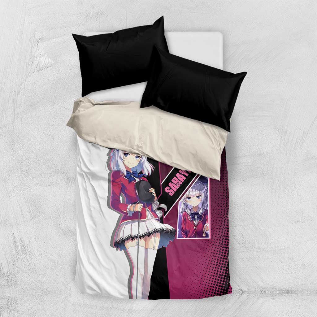 Arisu Sakayanagi Bedding Set Refined High-Class Anime Style