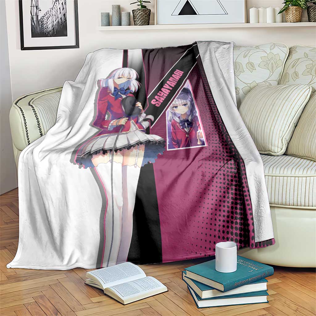 Arisu Sakayanagi Blanket Refined High-Class Anime Style