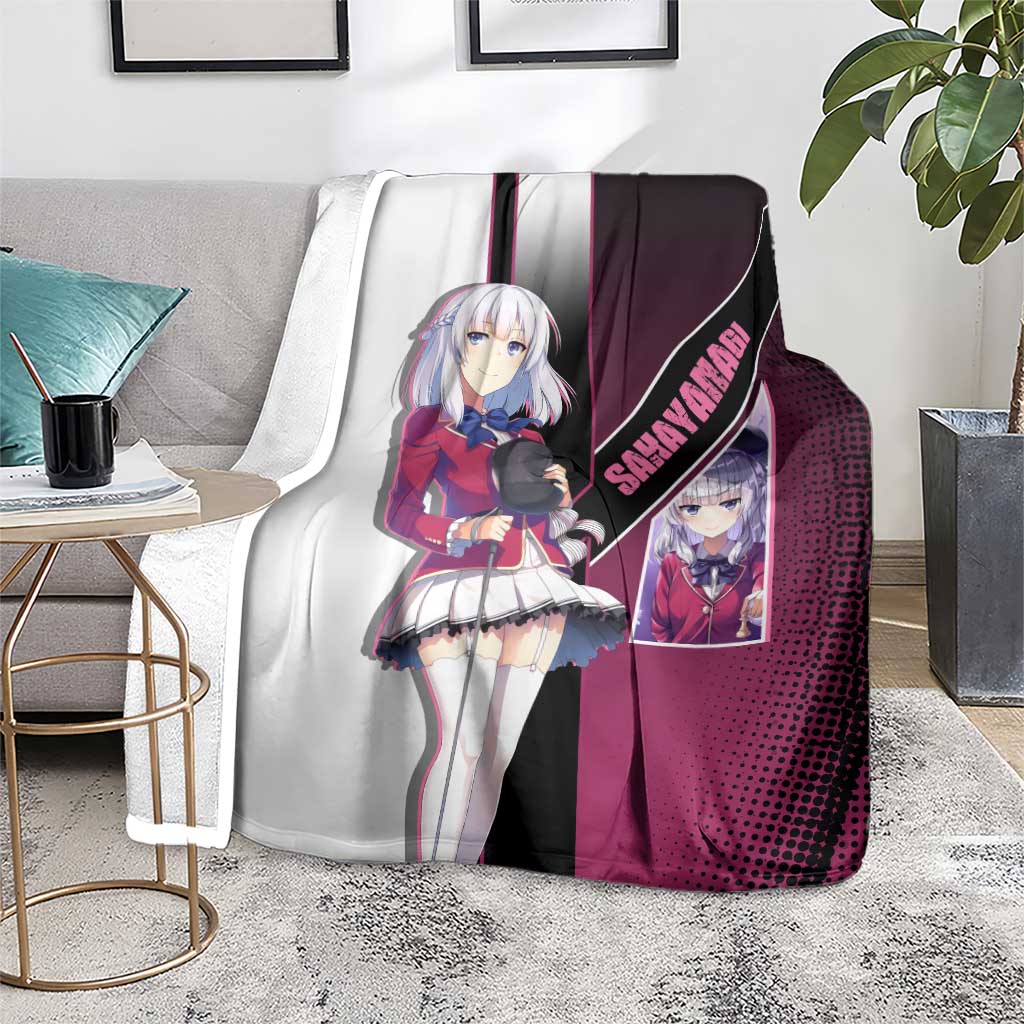 Arisu Sakayanagi Blanket Refined High-Class Anime Style