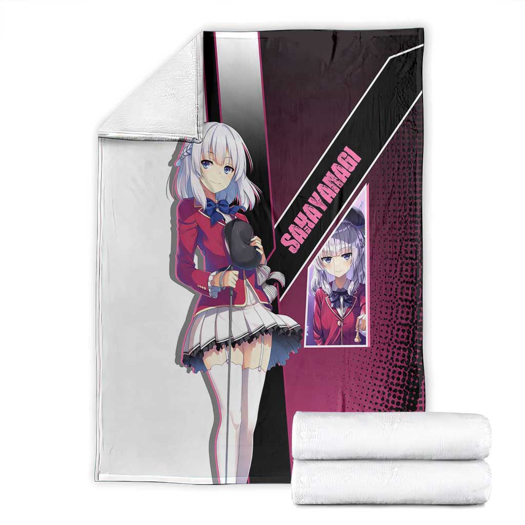 Arisu Sakayanagi Blanket Refined High-Class Anime Style