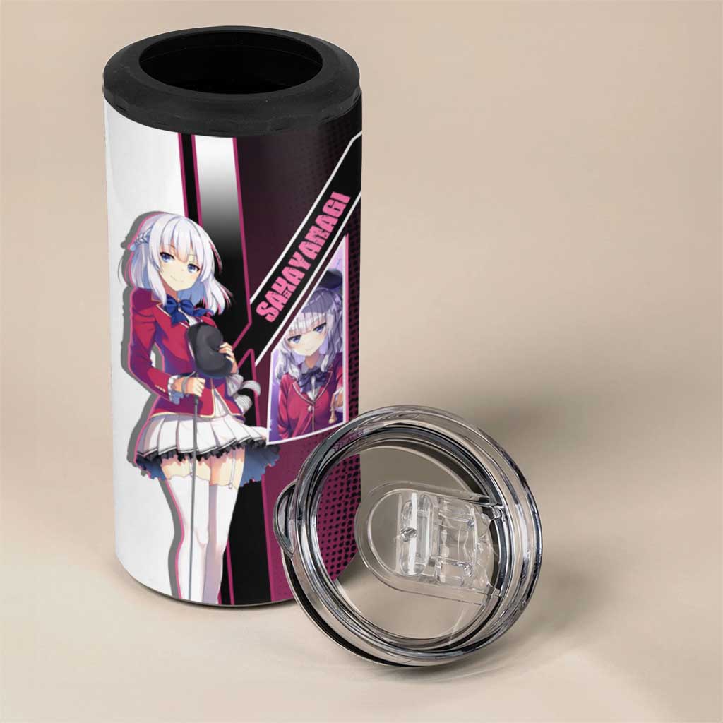 Arisu Sakayanagi 4 in 1 Can Cooler Tumbler Refined High-Class Anime Style