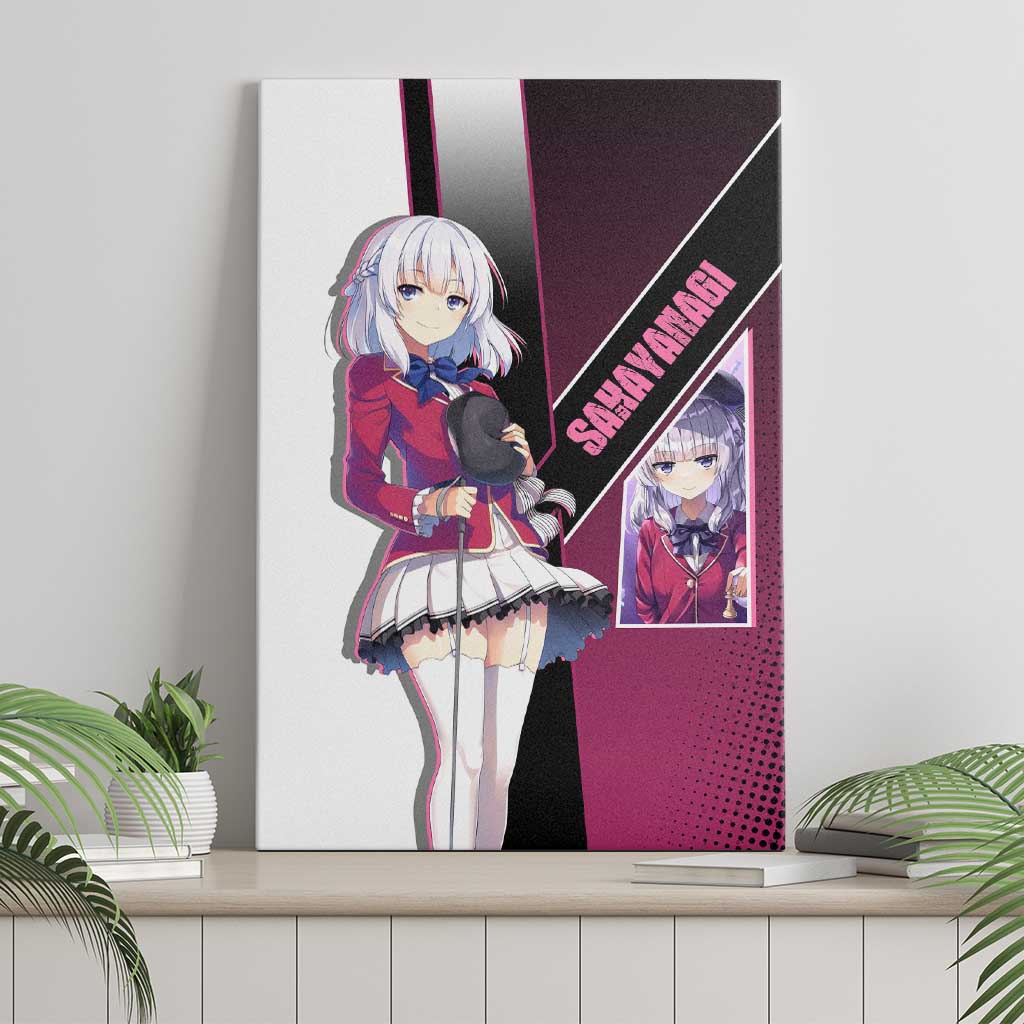 Arisu Sakayanagi Canvas Wall Art Refined High-Class Anime Style