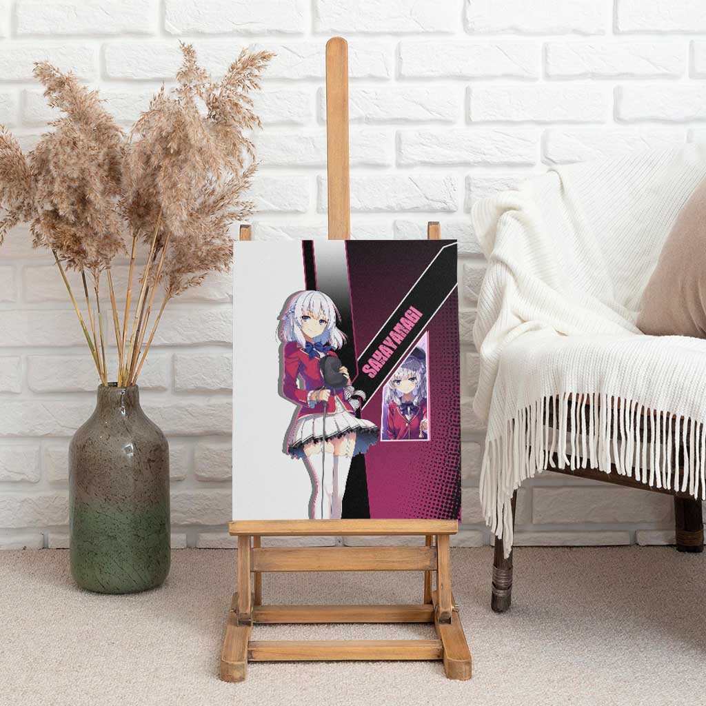 Arisu Sakayanagi Canvas Wall Art Refined High-Class Anime Style