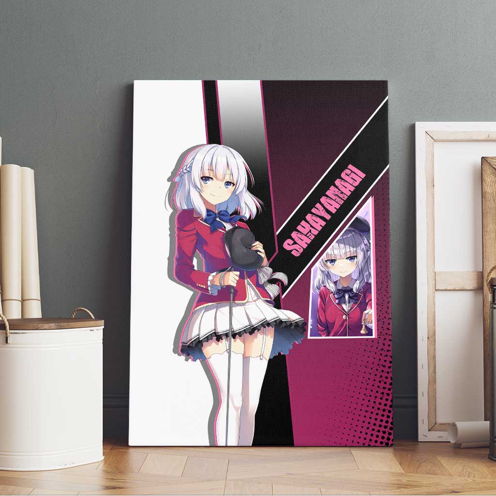 Arisu Sakayanagi Canvas Wall Art Refined High-Class Anime Style
