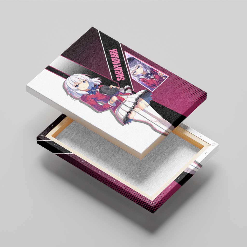 Arisu Sakayanagi Canvas Wall Art Refined High-Class Anime Style