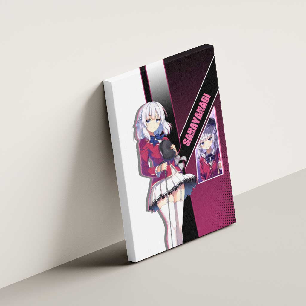 Arisu Sakayanagi Canvas Wall Art Refined High-Class Anime Style