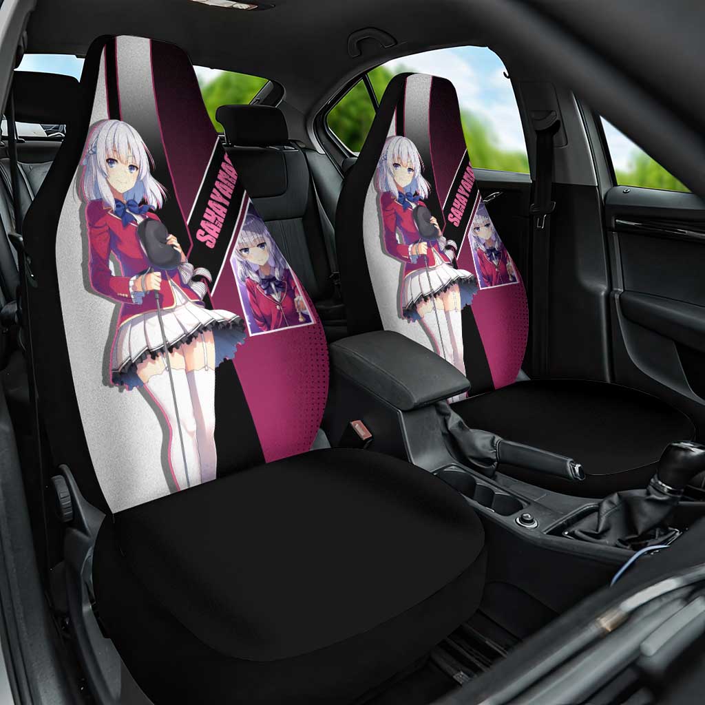 Arisu Sakayanagi Car Seat Cover Refined High-Class Anime Style