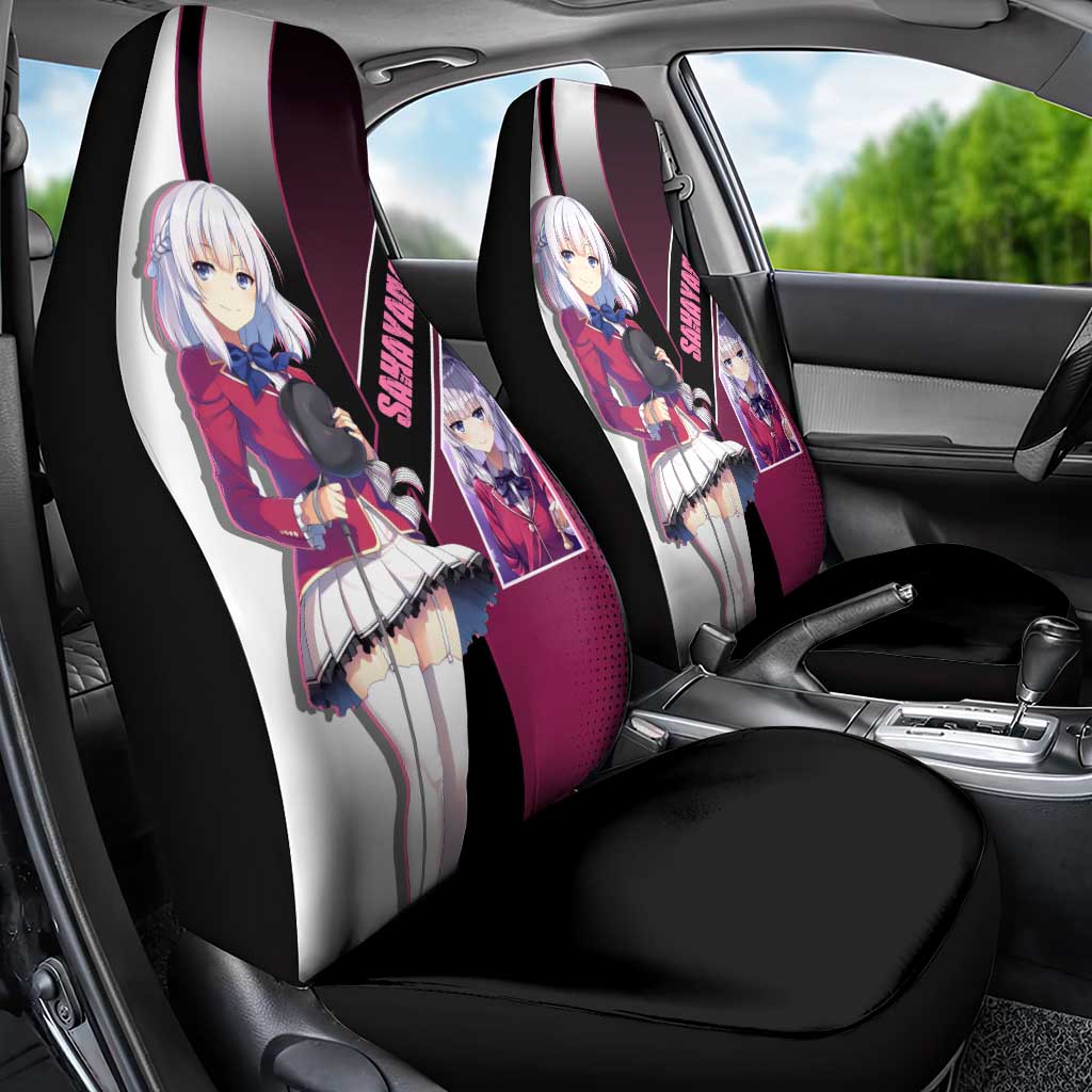 Arisu Sakayanagi Car Seat Cover Refined High-Class Anime Style