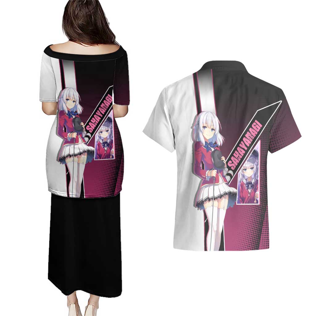Arisu Sakayanagi Couples Matching Puletasi and Hawaiian Shirt Refined High-Class Anime Style