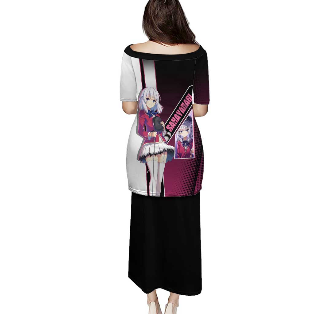 Arisu Sakayanagi Family Matching Puletasi and Hawaiian Shirt Refined High-Class Anime Style